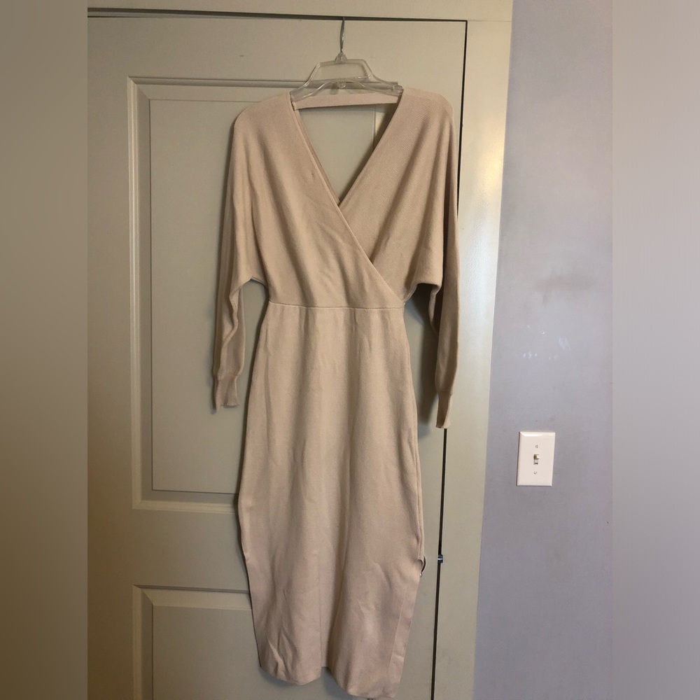 Cream Ling Dress